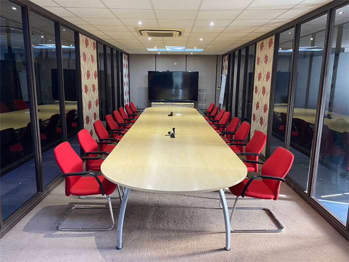 Chessington Business Centre 18 person seated meeting room