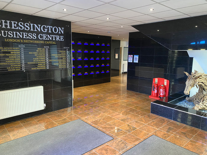 Chessington Business Centre entrance